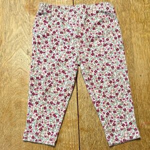 Carter's Pink Floral Kids Leggings